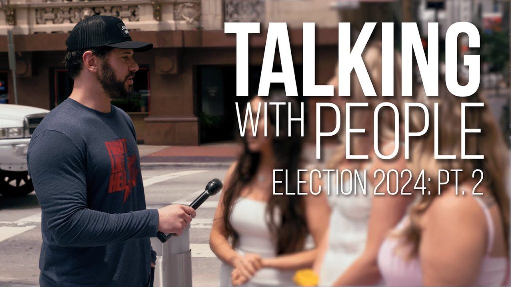 Watch these Gen-Z Chicks Flip for Trump in Real Time! Talking with People