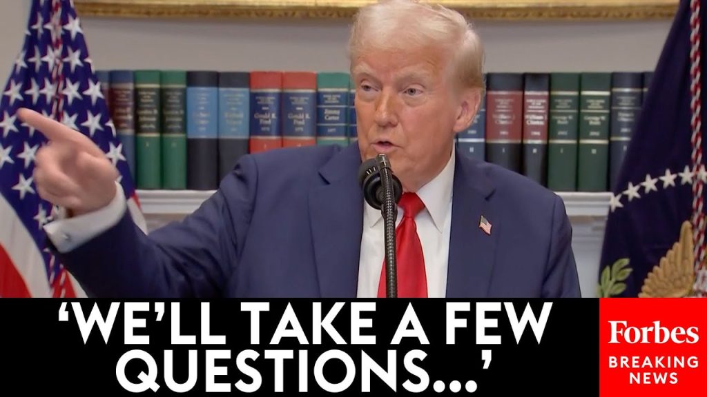 BREAKING NEWS: Trump Takes Question After Question From The Press On First Full Day Back In Office