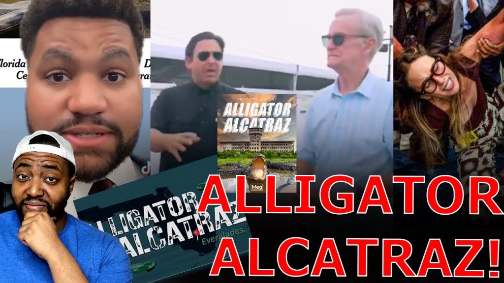 WOKE Activists & Democrats PANIC Over Florida Building ‘ALLIGATOR ALCATRAZ’ For Illegal Immigrants!