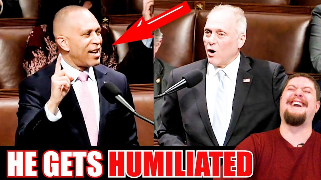 MAGA Steve Scalise SHUTS DOWN hysterical Hakeem Jeffries in front of the entire nation