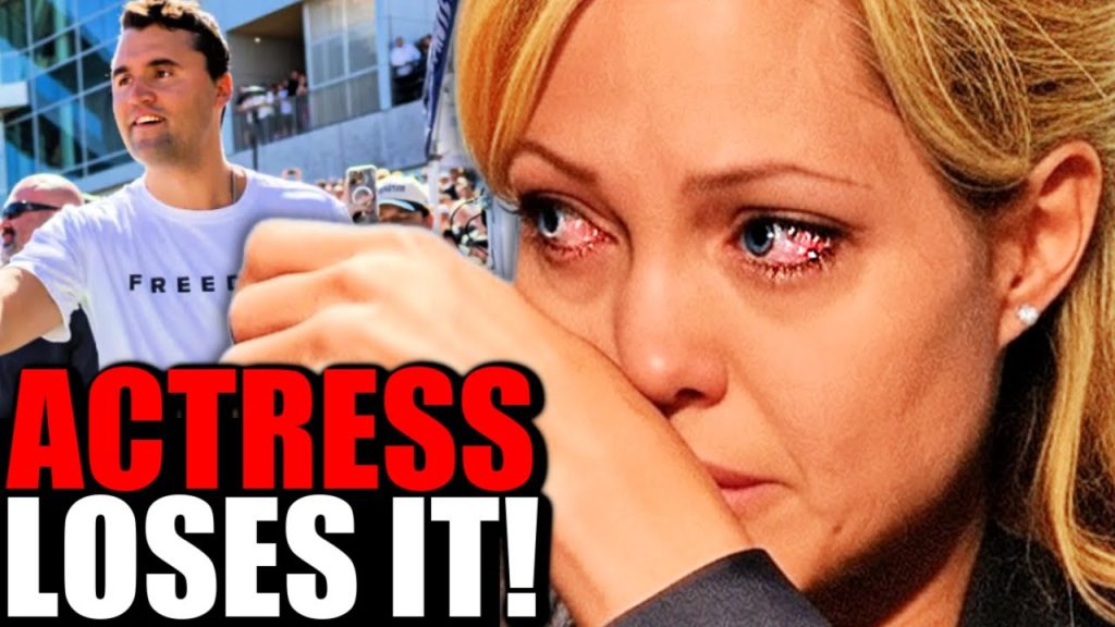 Angelina Jolie Goes OFF THE RAILS After Charlie Kirk Memorial – Hollywood is PANICKING!