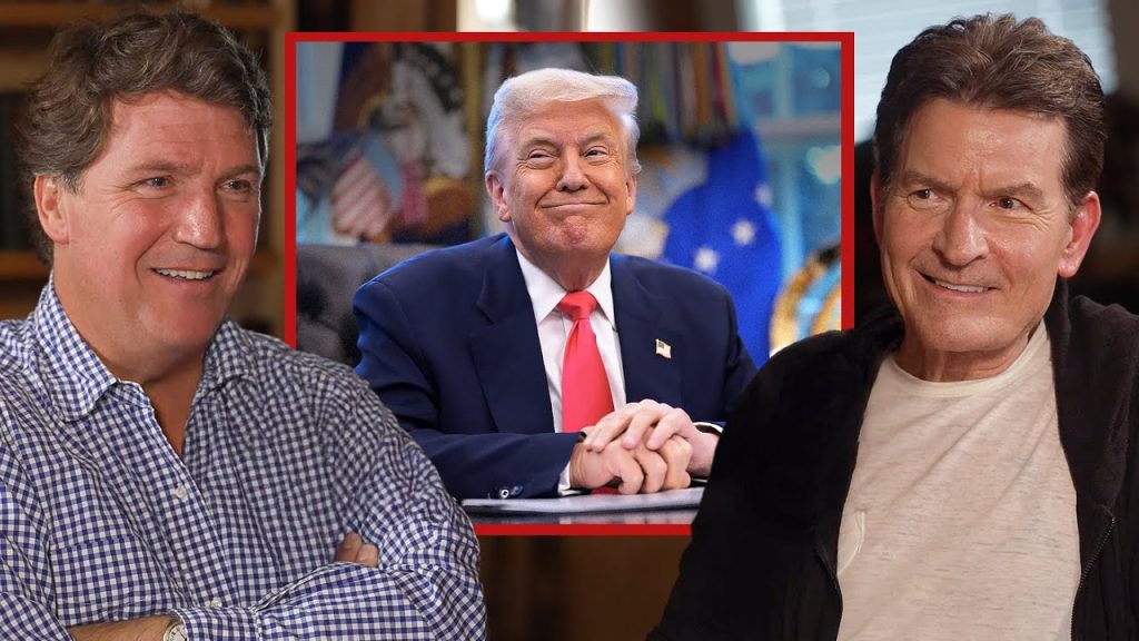 The Moment That Tucker Carlson Red-Pilled Charlie Sheen