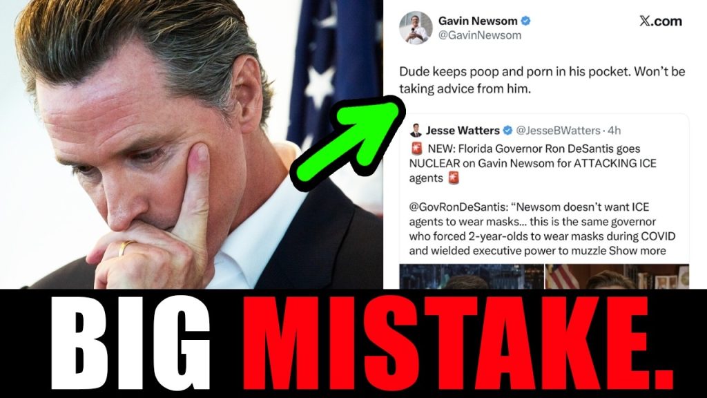 Gavin Newsom just ENDED his own career. Gavin Newsom just ENDED his own career.