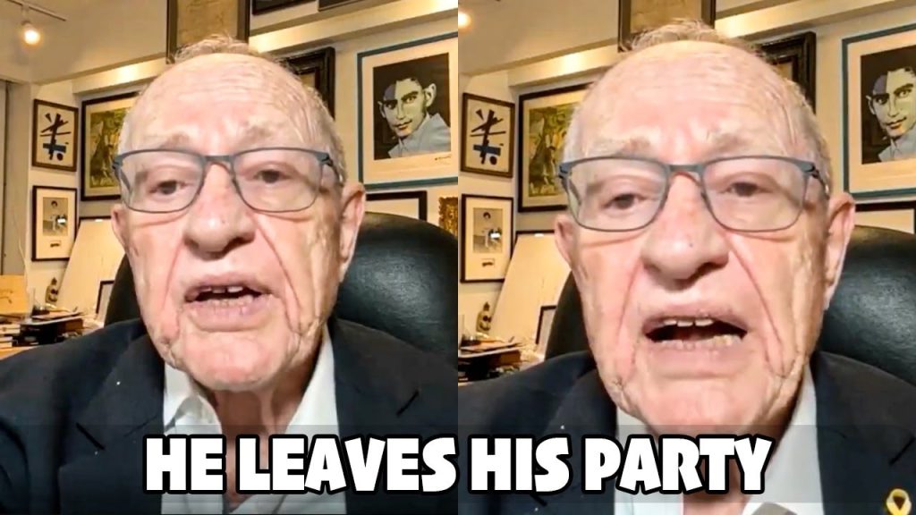 Alan Dershowitz LEAVES His Party Because Of Chuck Schumer & AOC