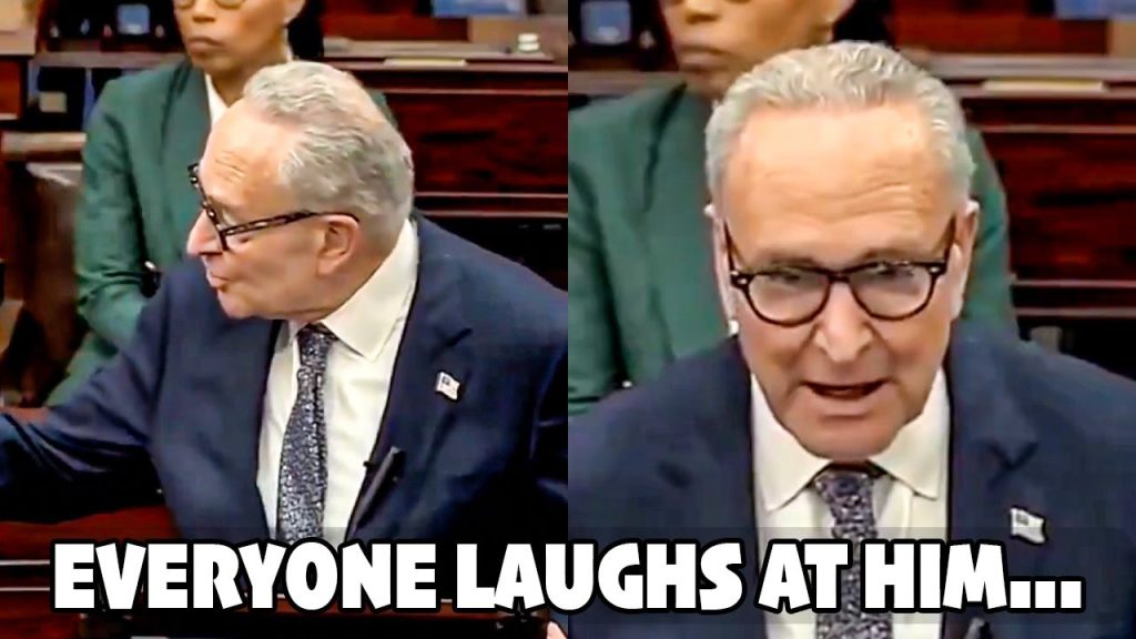 Whole Senate Floor Erupts in Laughter At Chuck Schumer’s Hilarious Speech