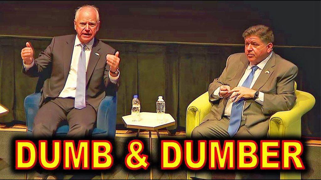 Tim Walz ACTS Like a BUFFOON Today as JB Pritzker DREAMS of Twinkies…..