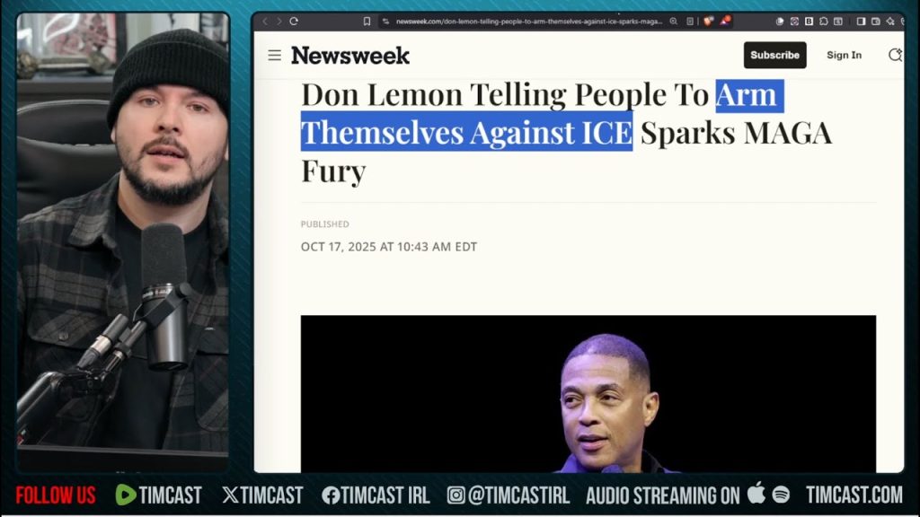 Don Lemon Calls For ARMED Uprising Against ICE Don Lemon Calls For ARMED Uprising Against ICE