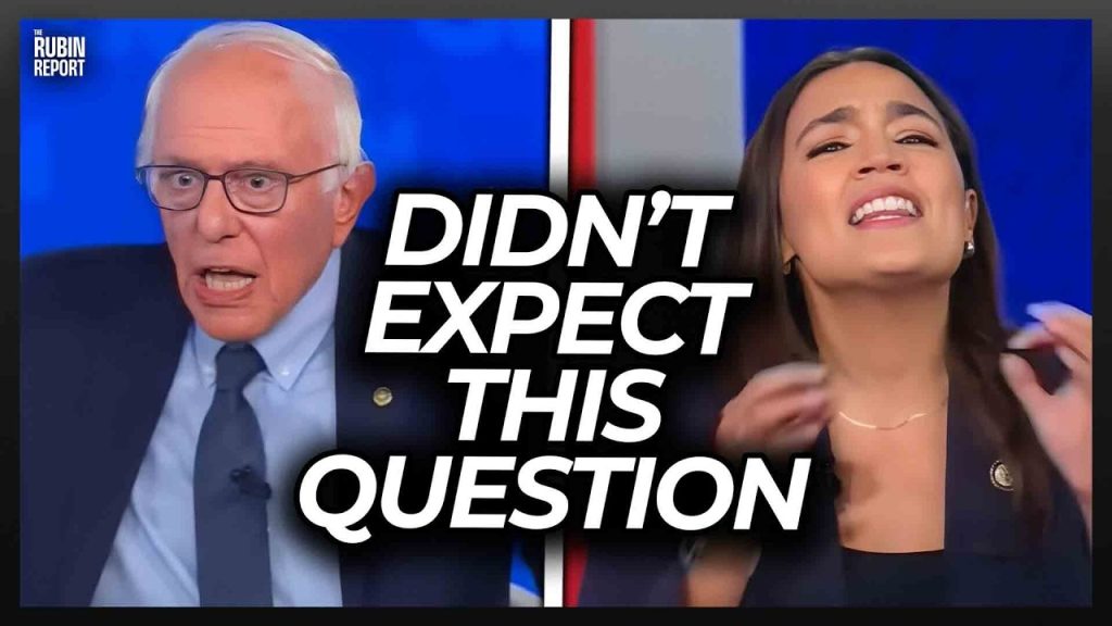 Bernie & AOC Both Have A Meltdown After Host Calmly Asks This Simple Question Bernie & AOC Both Have A Meltdown After Host Calmly Asks This Simple Question