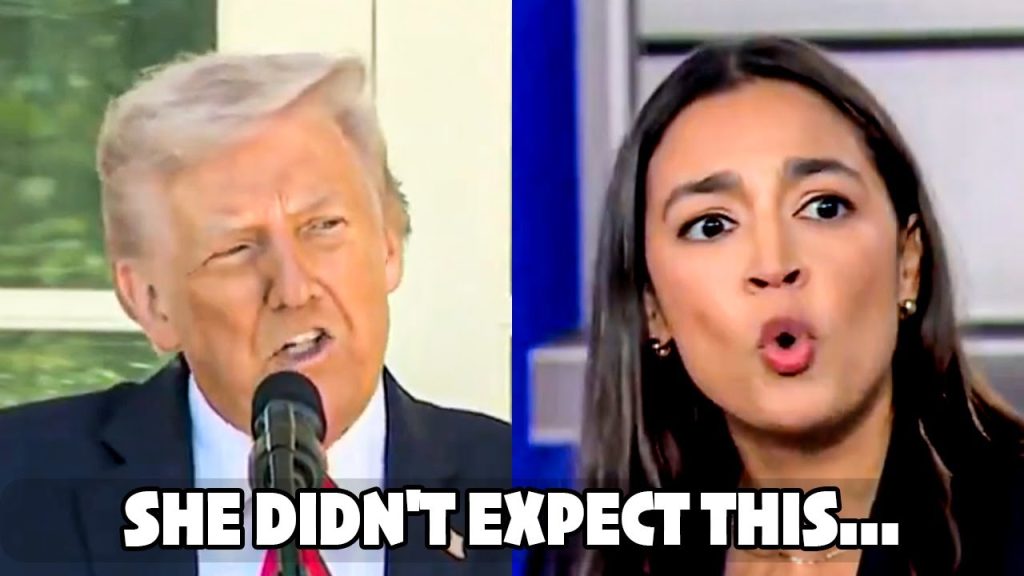 Trump Exposes AOC With One Hilarious Joke On Live TV Trump Exposes AOC With One Hilarious Joke On Live TV