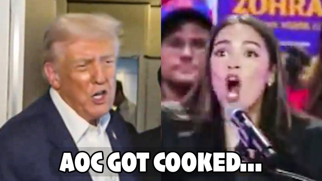 Trump Just Ended AOC’s Career With One Brilliant Joke On Live TV