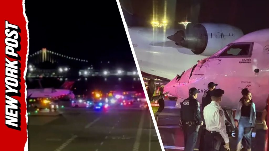 Massive Emergency Response After Delta Planes Crash Into Each Other at LaGuardia