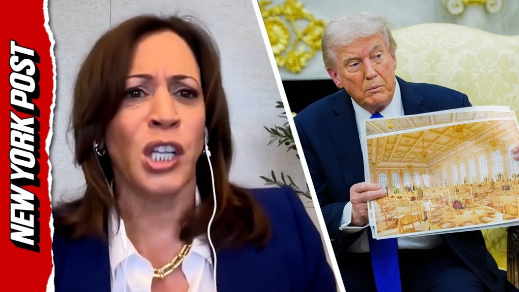 Kamala Harris Explodes in Foul-Mouth Rant Targeting Trump’s Ballroom