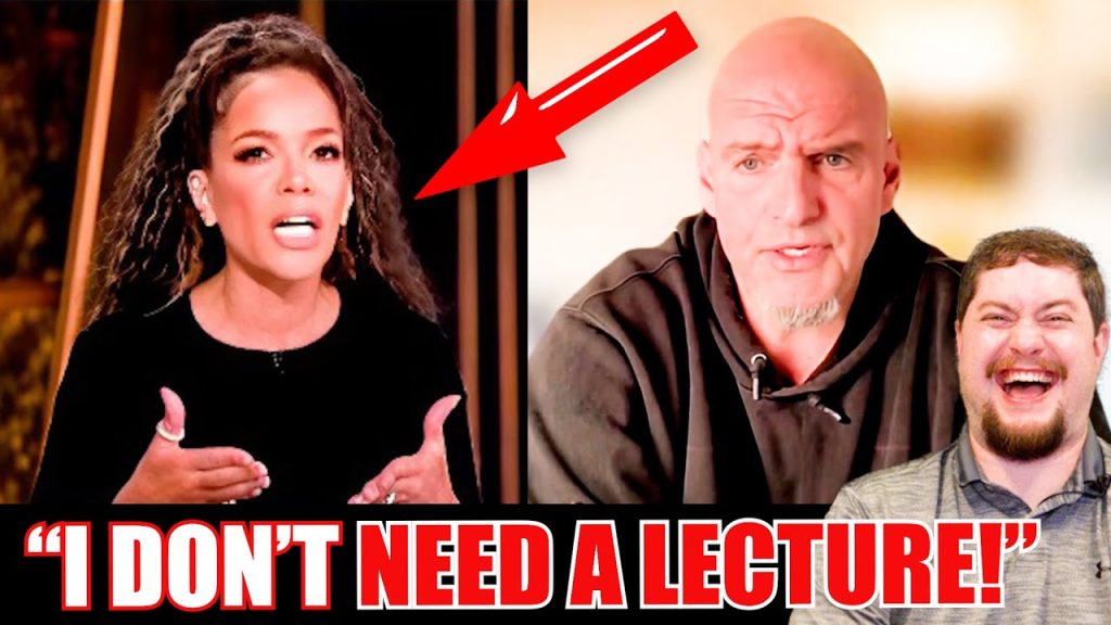 The View LOSES IT when John Fetterman REFUSES to take any of their CRAP