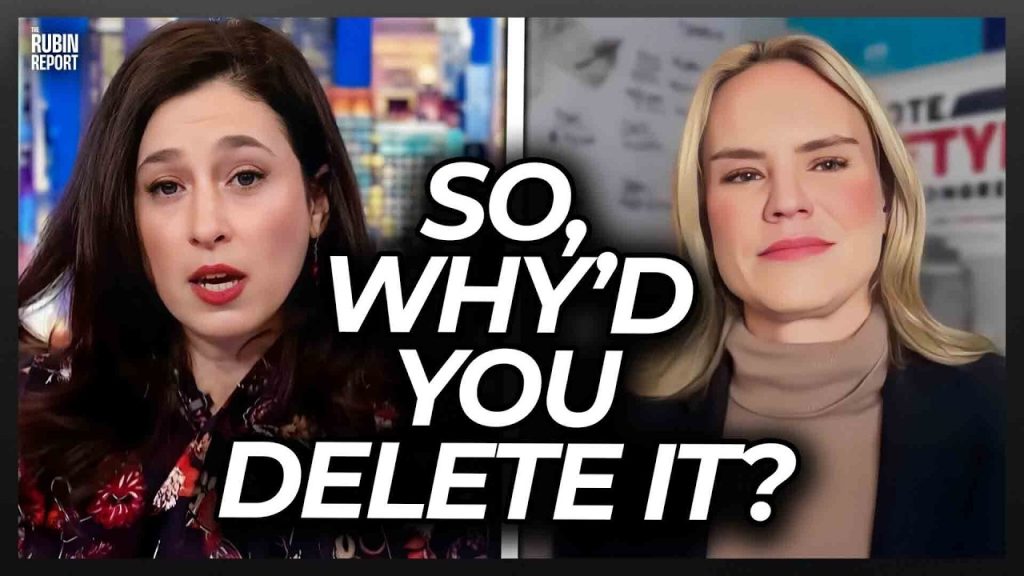 Democrat Has a Look of Horror as Host Reads Her Deleted Tweets Democrat Has a Look of Horror as Host Reads Her Deleted Tweets