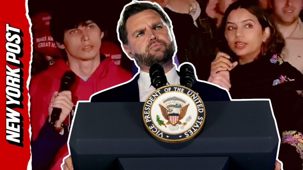 Watch: JD Vance Debates Students on Immigration and Religion at Turning Point USA Watch: JD Vance Debates Students on Immigration and Religion at Turning Point USA