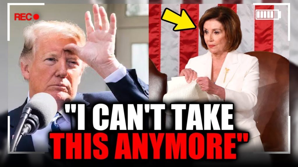 Trump HUMILIATES Pelosi After She Finally Surrenders