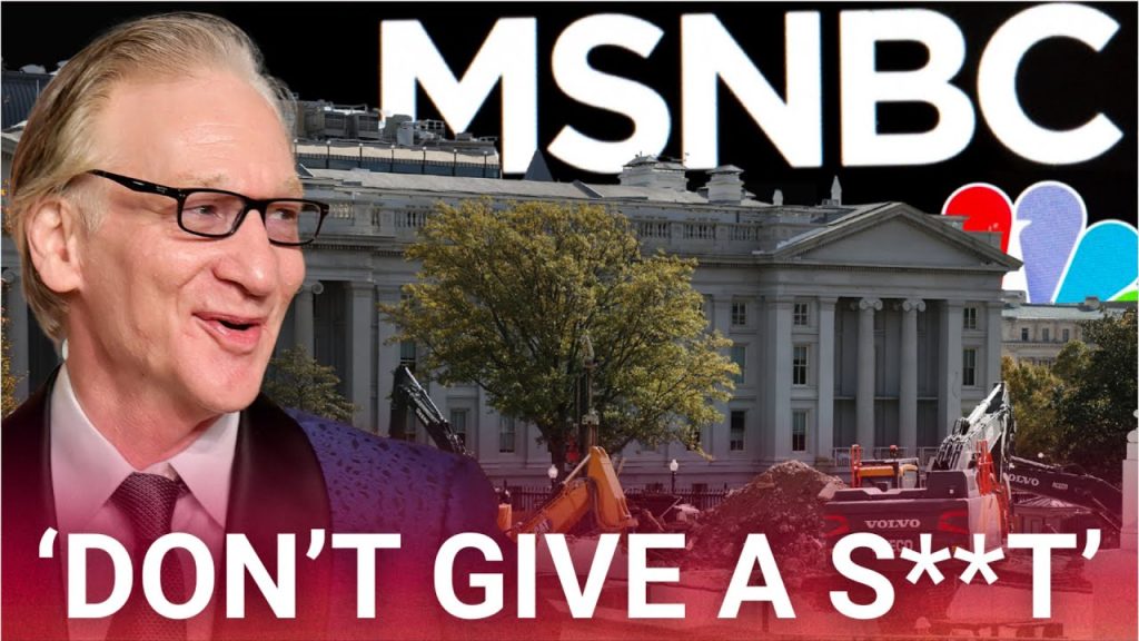 Bill Maher unleashes on lefty media for whinging about Trump’s White House remodel