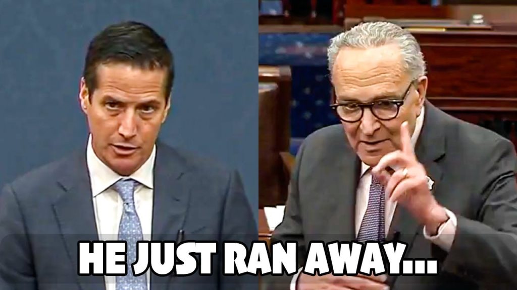 Chuck Schumer STORMED OUT Of The Room After One Simple Question