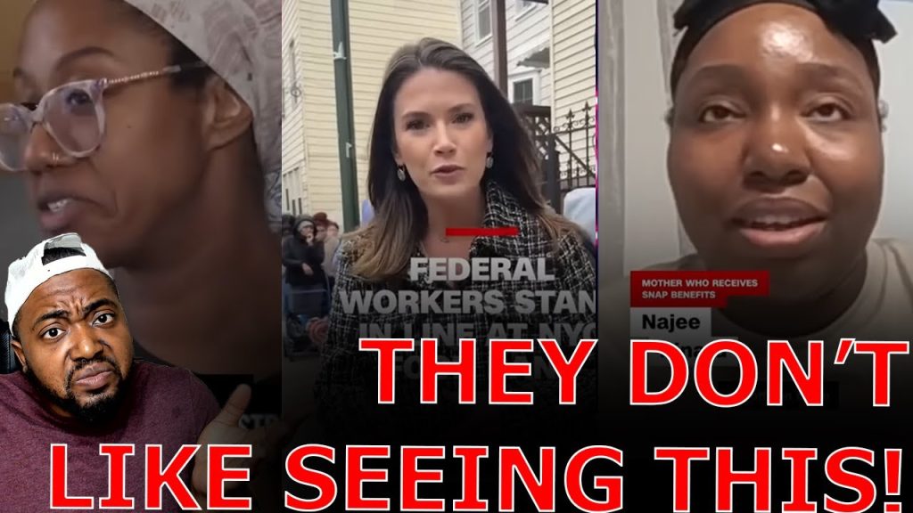 Black Liberals TRIGGERED Over Liberal Media Only SHOWING Black Woman Not White People On Food Stamps