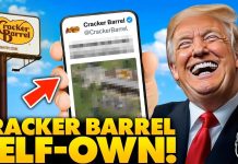 Cracker Barrel Breaks Internet With Hysterical Donald Trump MEME