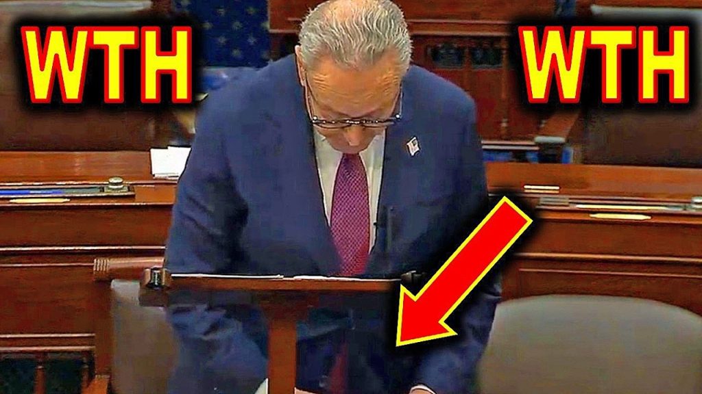 Did Donald Trump Just PRANK CALL Chuck Schumer on Senate Floor Today?