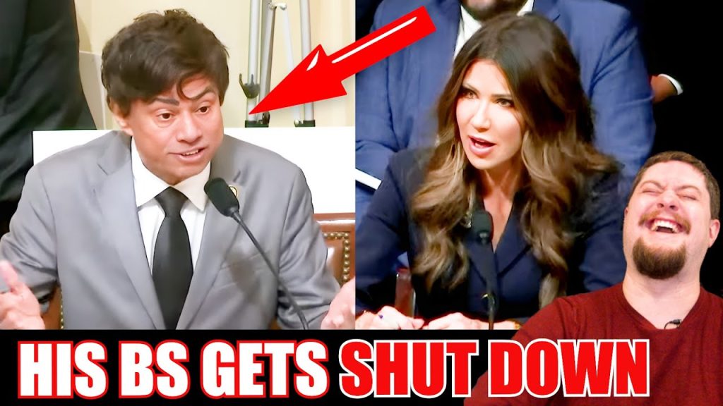 Pissed off Kristi Noem REFUSES to take any CRAP from a clown like Shri Thanedar