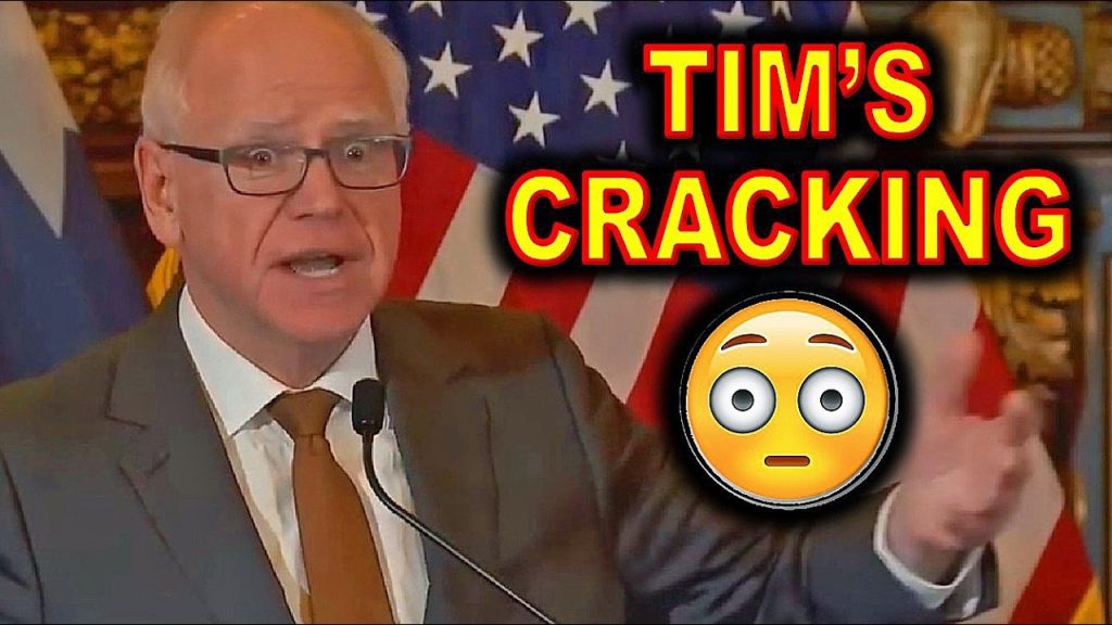 Tim Walz BLINDSIDED by FRAUD Question and FALLS-APART…..