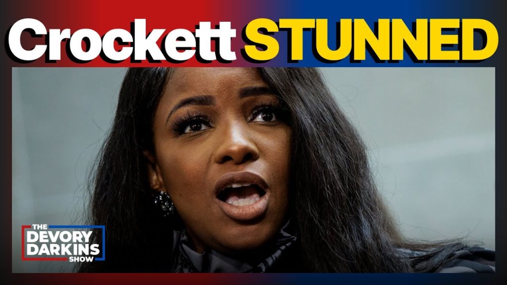 Crockett STUNNED into word salad after JD Vance calls her fake during historic speech  at TPUSA