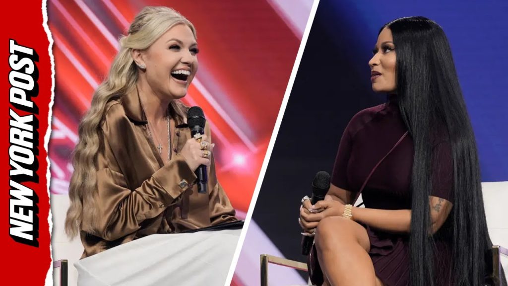 Nicki Minaj Makes Surprise Appearance With Erika Kirk At TPUSA’s AmericaFest