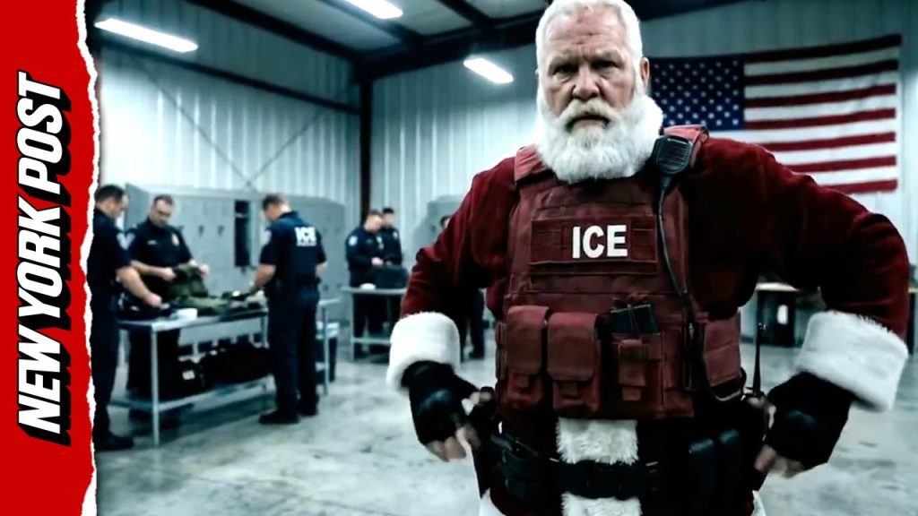 ICE Drops AI Video Showing Santa Claus Rounding Up Illegal Migrants: ‘NAUGHTY LIST!’