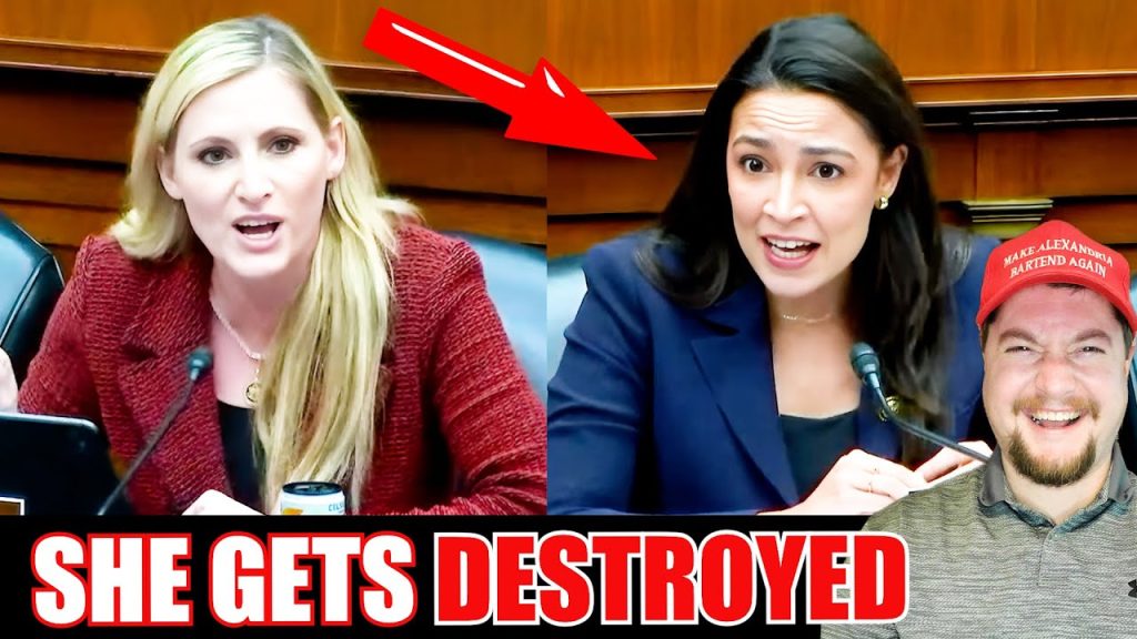 MAGA firebrand SHUTS UP clueless AOC in front of the entire country