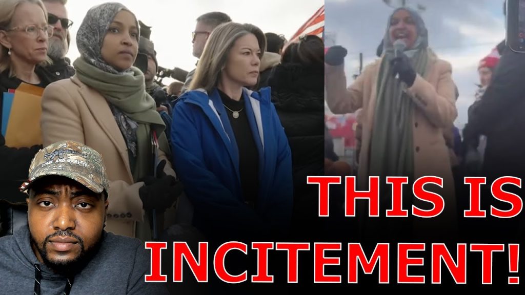 HUMILIATED Ilhan Omar Attempts To INCITE RIOT After GETTING KICKED OUT ICE Facility With Democrats!