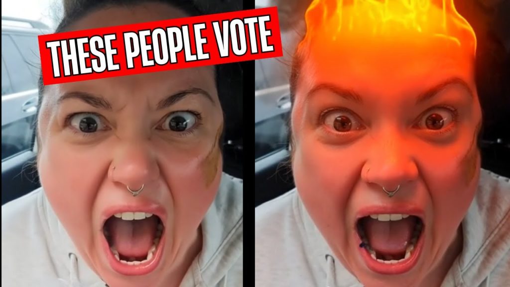 Liberal Women Are Too UNHINGED To Be Voting In Elections