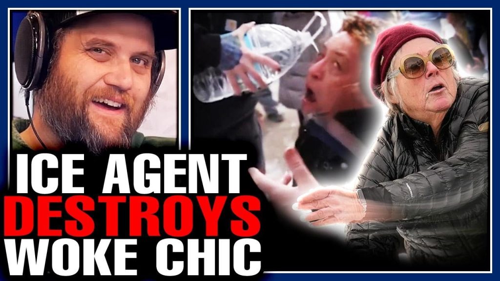 Entitled Female ICE Protester STUNNED Into Silence By Epic Clap Back By Minnesota ICE Agent!