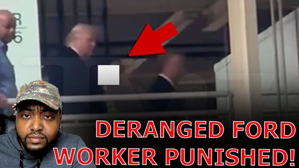 Deranged Ford Worker PUNISHED After Trump FLIPS HIM OFF For DISRESPECT During Factory Visit