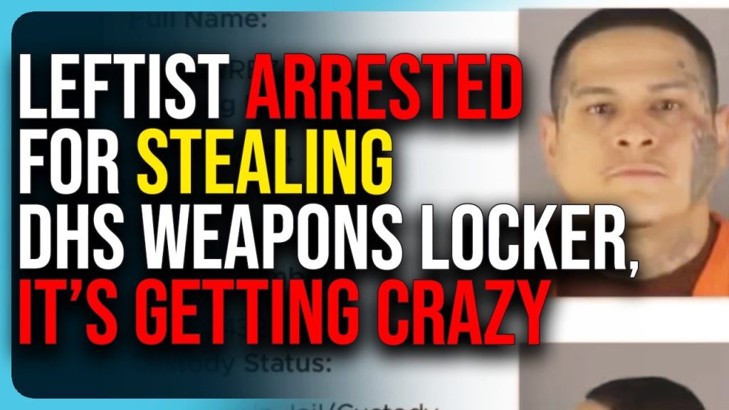 They CAUGHT the Leftist that Stole ICE Agents Rifle from Weapons Locker
