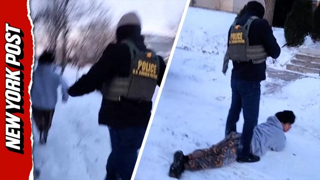 CAUGHT! Teen Crashes Car And Tries To Flee ICE Officers In Minneapolis