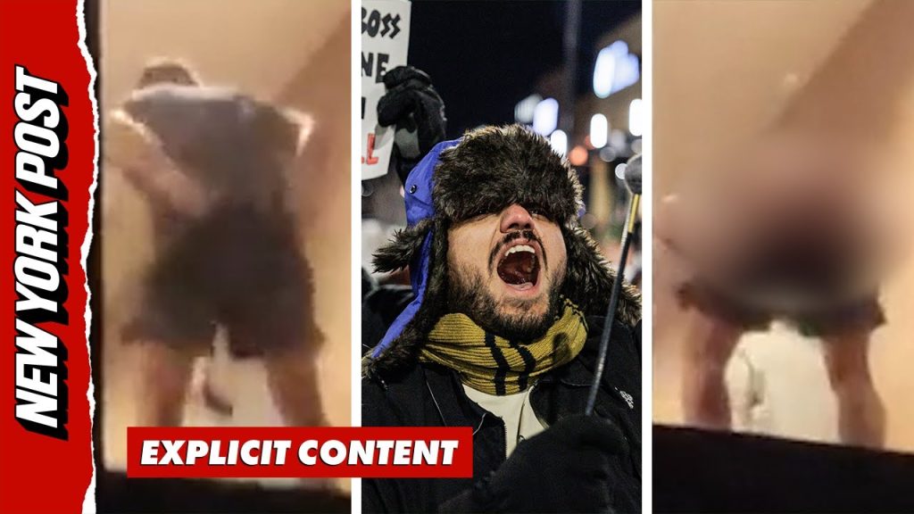 Man Moons Anti-ICE Protesters at Minneapolis Hotel Allegedly Housing Agents