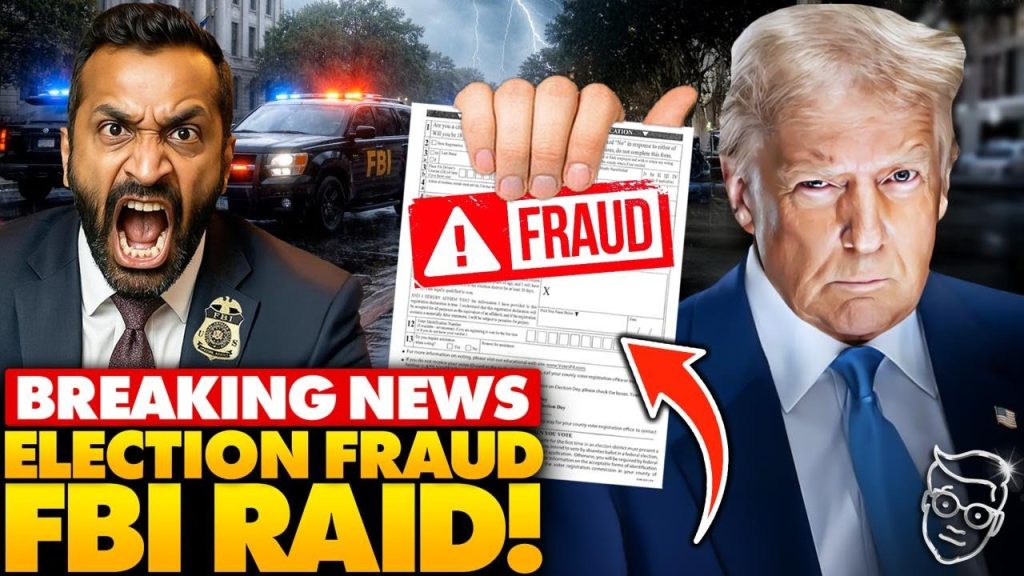 ITS HAPPENING: FBI Raids Georgia Election Office Over STOLEN 2020 Election