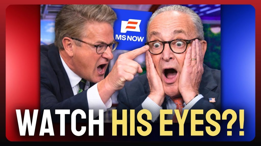 Morning Joe’ AMBUSHED Chuck Schumer On Live TV. His Eyes Said EVERYTHING.