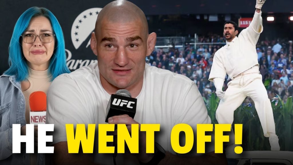 UFC’s Sean Strickland UNLEASHES On Lib Reporter Over Bad Bunny!