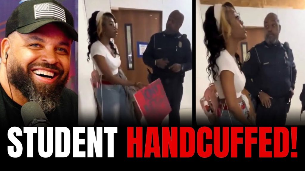 Student Refuses to Stop ICE Protest — Cops Take her Down