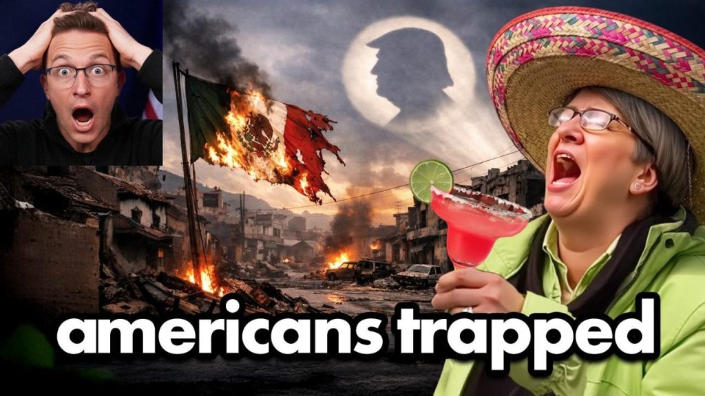 Libs Trapped in Mexico BEG Trump for Help…