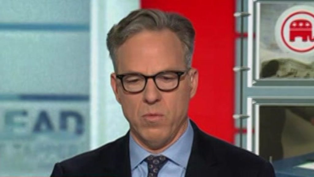 Sad Jake Tapper Stops Live Show – Says Conservative Is Taking Over CNN