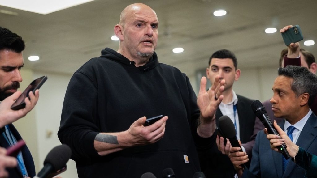 Switching Sides: Fetterman Joins Republicans And Schumer Is Furious