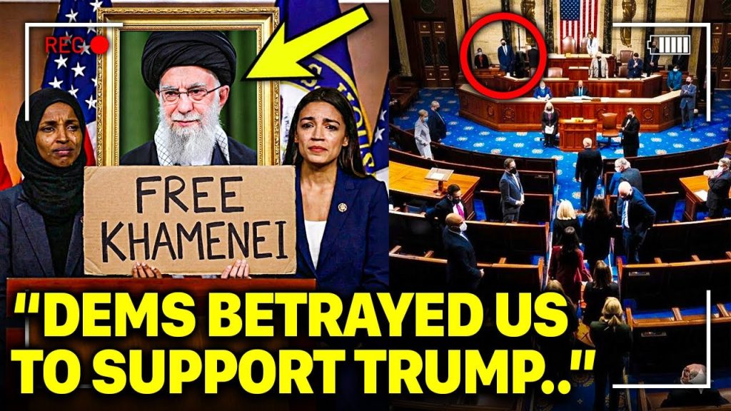 Ilhan Omar & AOC HUMILIATED as Dems Officially Betray Them and Vote With Trump on Iran