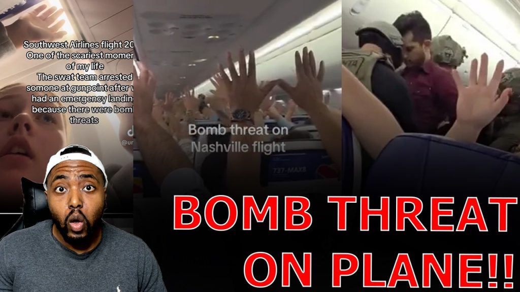Nashville Southwest Airlines Flight DIVERTED To Atlanta Over BOMB THREAT Leading To SWAT ARREST!