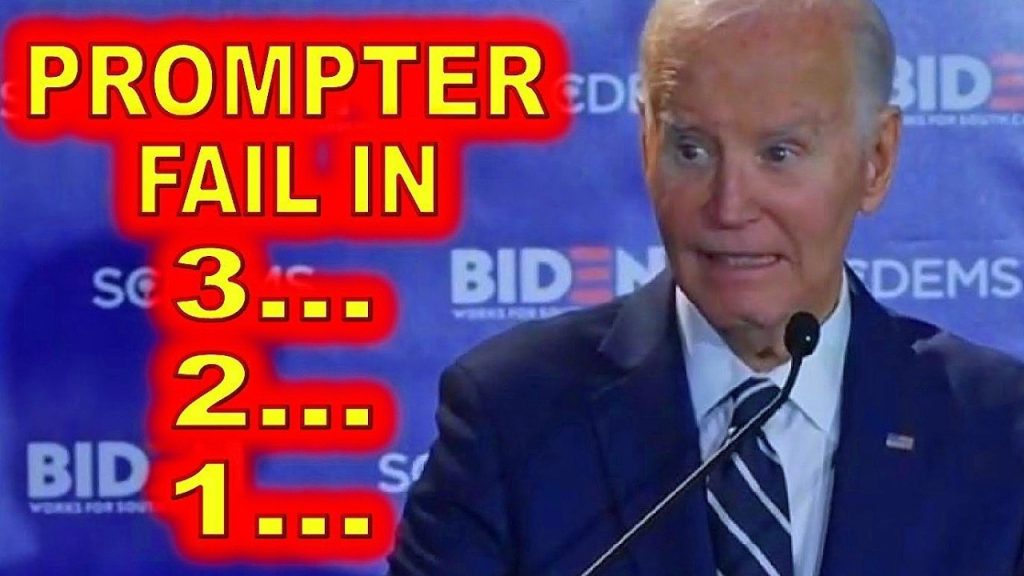 Joe Biden FELL APART in SC Like NEVER Before MS Media Says NADA but “Iran”…..
