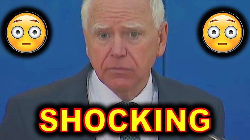 Tim Walz’s AWFUL “Joe Biden-Like” Gaffe During Budget Presser…..