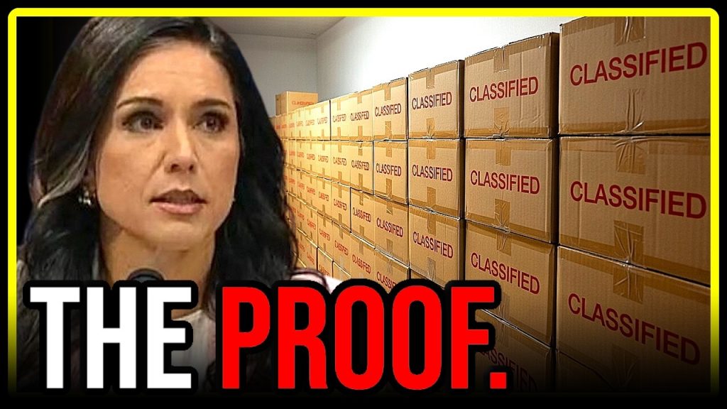 Tulsi just released ALL OF IT.